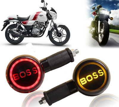 AUTO PEARL Side LED Indicator Light for Bajaj(Yellow, Red)