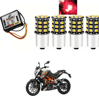 PRTEK Front, Side LED Indicator Light for KTM Duke 390(Orange)