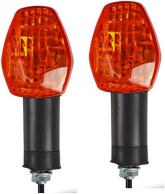 yemex Front, Rear, Side Halogen Indicator Light for Hero Glamour, CD deluxe, HF Deluxe(White)