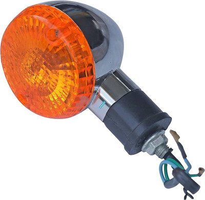AEROTEK Side Flasher Indicator Light for Bajaj Boxer(White)