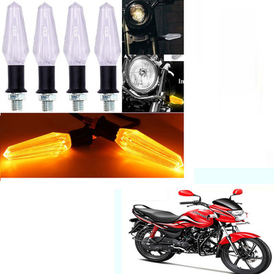BR TrendZ Side LED Indicator Light for Hero Passion Pro(Yellow)