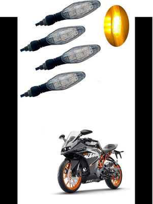 PRTEK Front, Rear LED Indicator Light for Yamaha RC 390(Multicolor)