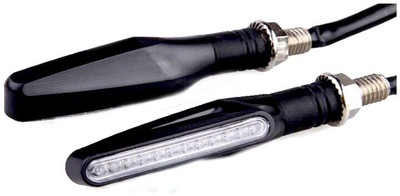 BRPEARl Side LED Indicator Light for Bajaj Discover 100 DTS-i(Blue)