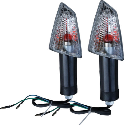 anmol enterprises Side Halogen Indicator Light for Hero(Orange)