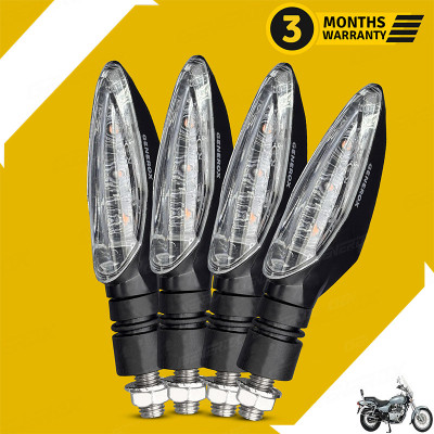 Generox Front, Rear, Side LED Indicator Light for Bajaj Avenger 220 DTS-i(Amber, Yellow)