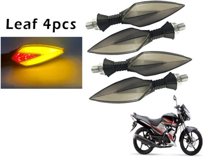 Generox Front, Rear LED Indicator Light for Yamaha Gladiator Ss125(Red, Yellow)