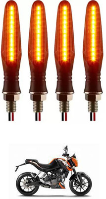 E-Shoppe Front, Rear, Side LED Indicator Light for KTM Duke 200(Yellow)