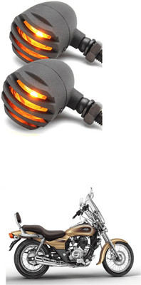 LOVMOTO Front, Rear LED Indicator Light for Bajaj Avenger 220 DTS-i(Yellow)