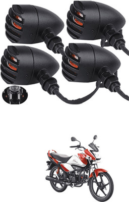 LOVMOTO Front, Rear LED Indicator Light for Mahindra Rodeo RZ(Yellow)