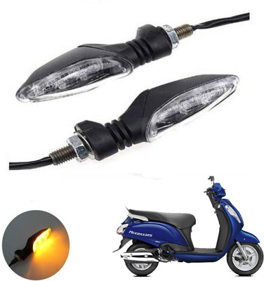 REPLEY Front, Rear LED Indicator Light for Suzuki Access 125(Yellow)