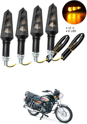 LOVMOTO Front, Rear LED Indicator Light for TVS Max 4R(Multicolor)
