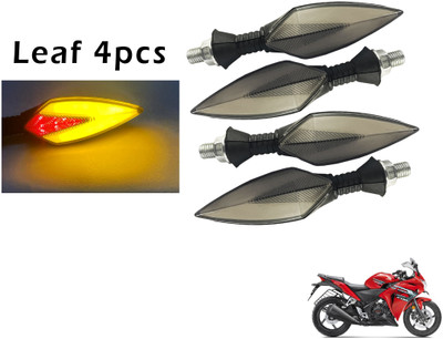Generox Front, Rear LED Indicator Light for Honda CBR 250R(Red, Yellow)