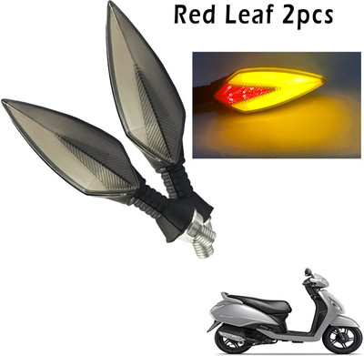 Generox Front, Rear, Side LED Indicator Light for TVS Jupiter(Red, Yellow)