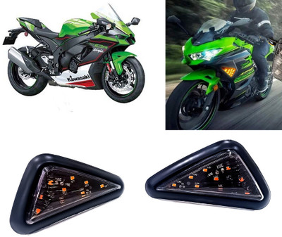 AUTO PEARL Side LED Indicator Light for Kawasaki Ninja(Yellow)