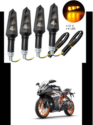 LOVMOTO Front, Rear LED Indicator Light for Yamaha RC 390(Multicolor)