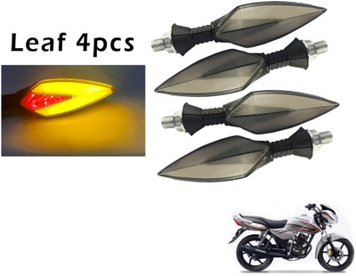 Generox Front, Rear LED Indicator Light for TVS Phoenix(Red, Yellow)