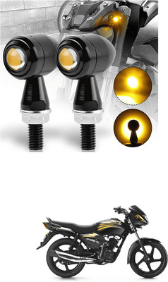 LOVMOTO Front, Rear LED Indicator Light for TVS Star City(Yellow)