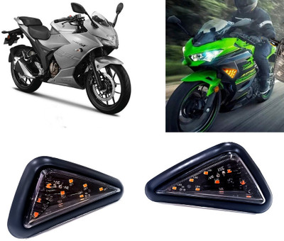 AUTO PEARL Side LED Indicator Light for Suzuki Gixxer(Yellow)