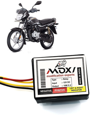 AUTO PEARL Front, Rear Flasher Indicator Light for Bajaj Platina 100