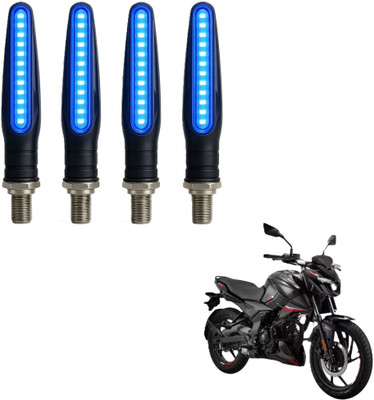 JMA TRADING Front, Rear LED Indicator Light for Bajaj Universal For Bike(Blue)