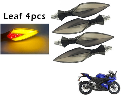 Generox Front, Rear LED Indicator Light for Yamaha R15(Red, Yellow)