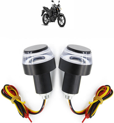 SHOWRIDE Front LED Indicator Light for Yamaha FZ16(White, Blue)