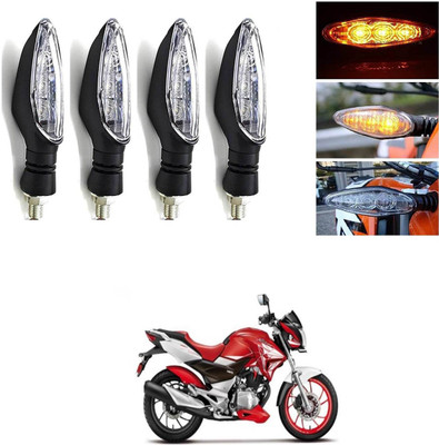 PRTEK Universal High Bright Front Rear Led Side Indicator Turn Signal V231 Indicator Light Motorbike LED for Honda (12 V, 12 W)(CBR 250R, Pack of 4)