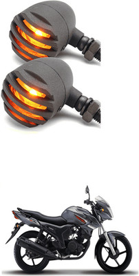 LOVMOTO Front, Rear LED Indicator Light for Universal For Bike(Yellow)