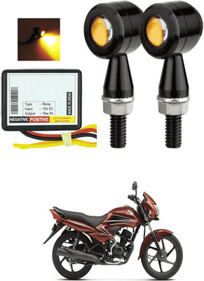 LOVMOTO Front, Rear LED Indicator Light for Honda Dream Neo(Yellow)