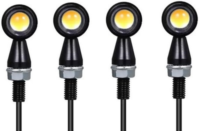 Philomena Side LED Indicator Light for Universal For Bike Universal For Bike(Yellow)