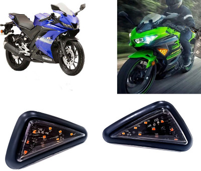 AUTO PEARL Side LED Indicator Light for Yamaha YZF R15 S(Yellow)