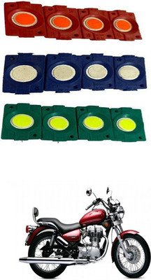 LOVMOTO Side LED Indicator Light for Royal Enfield Electra Twin Spark(Multicolor)