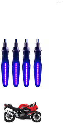 E-Shoppe Front, Rear, Side LED Indicator Light for Hyosung GT250R(Blue)
