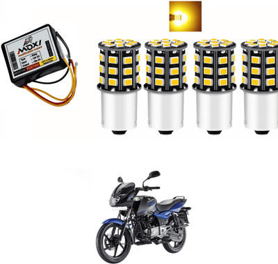 PRTEK Front, Side LED Indicator Light for Bajaj Pulsar 150 DTS-i(Yellow)