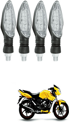 LOVMOTO Front, Rear LED Indicator Light for TVS Apache RTR 180(Yellow)