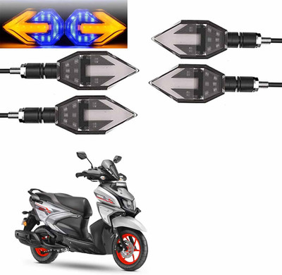 Vagary Front, Rear LED Indicator Light for Yamaha Universal For Bike(Blue, Yellow)