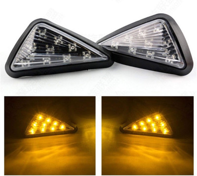 Anaisha Enterprises Side, Front LED Indicator Light for Yamaha CBR 250R, CBR 150R, R15 V1, R15 V3, R15 V2, R15 M(Yellow)
