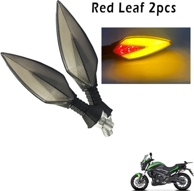 Generox Front, Rear, Side LED Indicator Light for Bajaj Dominar 400(Red, Yellow)