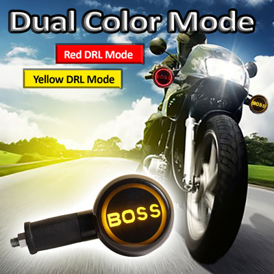 AUTO PEARL Side LED Indicator Light for Kinetic(Yellow, Red)