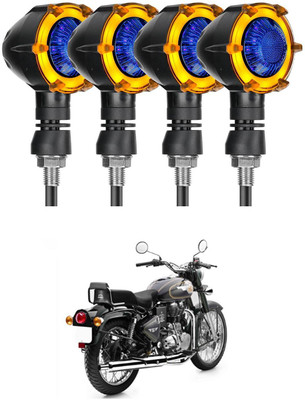 PRTEK Front, Rear LED Indicator Light for Royal Enfield 500(Multicolor)