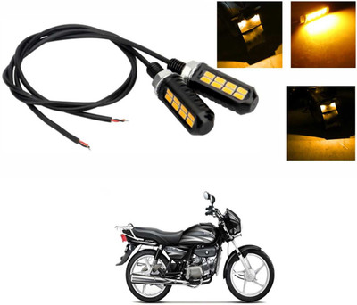 XZRTZ Front LED Indicator Light for Hero Splendor Pro(Yellow)
