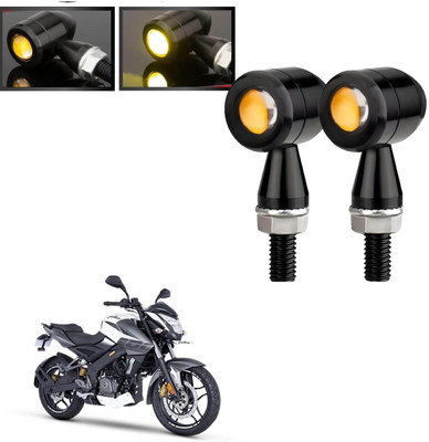 Vagary Front, Rear LED Indicator Light for Bajaj Pulsar 200NS(Amber)