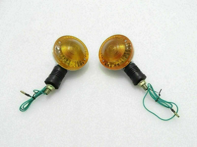 RoyalWolf Front Halogen Indicator Light for Yamaha RX-100, RX-135, RX 100(Orange)