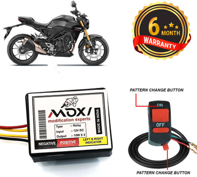 AUTO PEARL Front, Rear Flasher Indicator Light for Honda CB