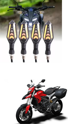 PRTEK Rear LED Indicator Light for Hero Hunk(Blue)