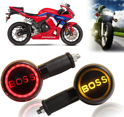 AUTO PEARL Side LED Indicator Light for Honda CBR(Yellow, Red)