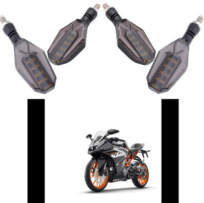 PRTEK Front, Rear LED Indicator Light for Yamaha RC 390(Multicolor)