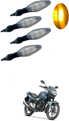 PRTEK Front, Rear LED Indicator Light for Suzuki GS 150R(Multicolor)