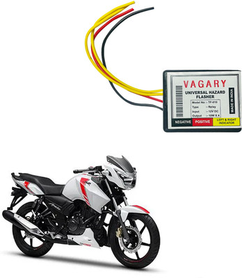 Vagary Rear LED Indicator Light for TVS Universal For Bike(Yellow)