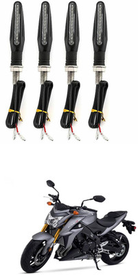 PRTEK Front, Rear LED Indicator Light for Suzuki GS(Multicolor)